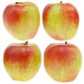 Floristik24 Künstlicher Apfel, Deko-Obst Ø8cm 4St