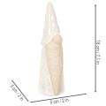 Dekofigur Wichtel 18cm aus Keramik im 3er-Set weiß-grau/natur für Innenbereich | Floristik24.at