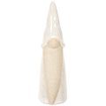Dekofigur Wichtel 18cm aus Keramik im 3er-Set weiß-grau/natur für Innenbereich | Floristik24.at