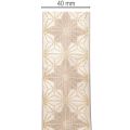 Dekoband mit Sternen 40mm 20m Gold-Braun | Floristik24.at