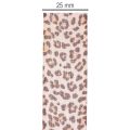 Geschenkband Polyester Leopard-Print 25 mm x 18 m für Dekoration | Floristik24.at