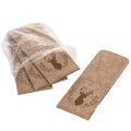 Bestecktaschen aus braunem