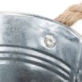 Blecheimer aus Metall mit