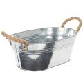 Blechschale oval aus Metall