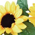Floristik24 Blumengirlande mit 8 künstlichen Sonnenblumen 135cm