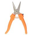Blumenschere aus Edelstahl mit Kunststoffgriff, 19 cm, orange | Floristik24.at