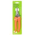 Blumenschere aus Edelstahl mit Kunststoffgriff, 19 cm, orange | Floristik24.at