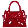 Deko Vase Handtaschenform Rot