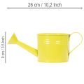 Bunte Gießkannen aus Metall Ø11cm H9,5cm, Tischdeko zum Bepflanzen 8er-Set | Floristik24.at