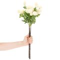 Künstlicher Chrysanthemen-Bund, Kunststoff, cremeweiß, 56 cm, 4 Stück | Floristik24.at