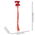 Trockenblumen Craspedia Rot 55cm 20 Stiele für Wohn- und Tischdekoration | Floristik24.at