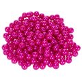 Floristik24 Dekorationsperlen Kunststoff Pink Ø8mm 250 Stück