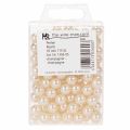 Deko-Perlen Kunststoff Ø10mm Champagner 115 Stück | Floristik24.at