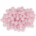 Floristik24 Dekoperlen Kunststoff Ø10mm Rosa 115 Stück