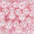 Dekoperlen Kunststoff Ø10mm Rosa 115 Stück | Floristik24.at