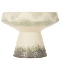 Dekoschale aus Keramik creme-graugrün Ø20cm H16cm | Floristik24.at
