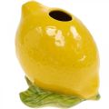 Floristik24 Blumenvase Deko Zitrone Vase Keramik Sommerdeko H11,5cm