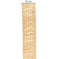Dekoband aus Jute Gelb 25mm 10m Naturfarben für rustikale Dekoration | Floristik24.at