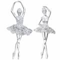 Floristik24 Dekohänger Christbaumschmuck Ballerina 18cm 2St