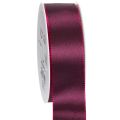 Floristik24 Geschenkband Taftband Burgunderrot 40mm 50m für Dekoration
