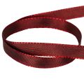Dekoband Taftband 10mm 50m Bordeauxrot für Geschenk- und Wohnraumdekoration | Floristik24.at
