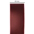 Taftband Bordeauxrot 40 mm x 50 m für Dekoration und Bastelarbeiten | Floristik24.at