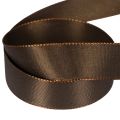 Taftband Braun 25 mm x 50 m für Dekoration und Geschenkverpackung | Floristik24.at