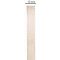 Geschenkband Beige 10mm Stoffband für Verpackungen 50m | Floristik24.at