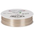 Geschenkband Beige 10mm