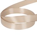 Dekoband Satin Taftband Beige 15mm x 50m für Innenbereich | Floristik24.at