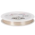 Dekoband Satin Taftband Beige