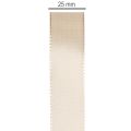 Dekoband Satin Beige 25 mm 50 m | Floristik24.at