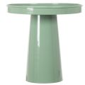 Dekoteller Metall Grün Rund 20 cm für Blumenarrangements | Floristik24.at
