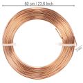 Aluminiumdraht Rolle 60 m Kupfer für Basteln und Floristik | Floristik24.at