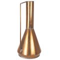 Metall Bodenvase Kupferfarben