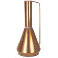 Metall Bodenvase Kupferfarben