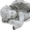 Floristik24 Engel fürs Grab Figur liegend Kopf links 30×13×13cm