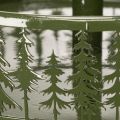 Metall-Etagere mit drei Etagen