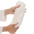 Fellband aus Kunstfell Weiß 10 mm x 1,4 m 3 Stück | Floristik24.at