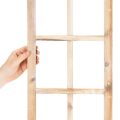 Holz-Fensterrahmen zur Wanddekoration, 100 cm, naturfarben | Floristik24.at