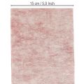 Filzband aus 100 % Wolle, zweifarbig Weiß/Rot, 15 cm x 5 m, als Topfband | Floristik24.at