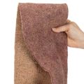 Wollfilzband zweifarbig, 15 cm x 5 m, Lila/Hellbraun, für Blumentöpfe | Floristik24.at