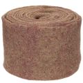 Wollfilzband zweifarbig, 15 cm