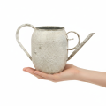 Pflanztopf Gießkanne Metall Vintage 32x10,5x18cm Grau Patina | Floristik24.at