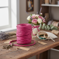 Papierkordel 6mm 23m Pink für Innenbereich Dekoration | Floristik24.at