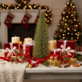Tannenbaum künstlich Grün 70 cm aus Metall und Kunststoff für Winterdekoration | Floristik24.at