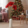Kunstblume Amaryllis Rot 77cm Kunststoff für Vase und Gesteck | Floristik24.at