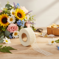 Weißes Gitterband aus Polypropylen 4,5 cm breit für Bastel- und Dekoarbeiten | Floristik24.at