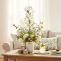 Künstlicher Lilienzweig Weiß 80cm Kunststoff/Textil Dekoration | Floristik24.at
