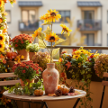 Künstliche Sonnenblume 72cm Gelb 2er-Set für Wohn- und Tischdekoration | Floristik24.at